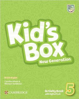 KID'S BOX NEW GENERATION 5 ACTIVITY BOOK WITH DIGITAL PACK