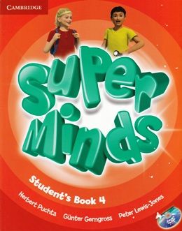 SUPER MINDS 4 STUDENT'S BOOK WITH DVD